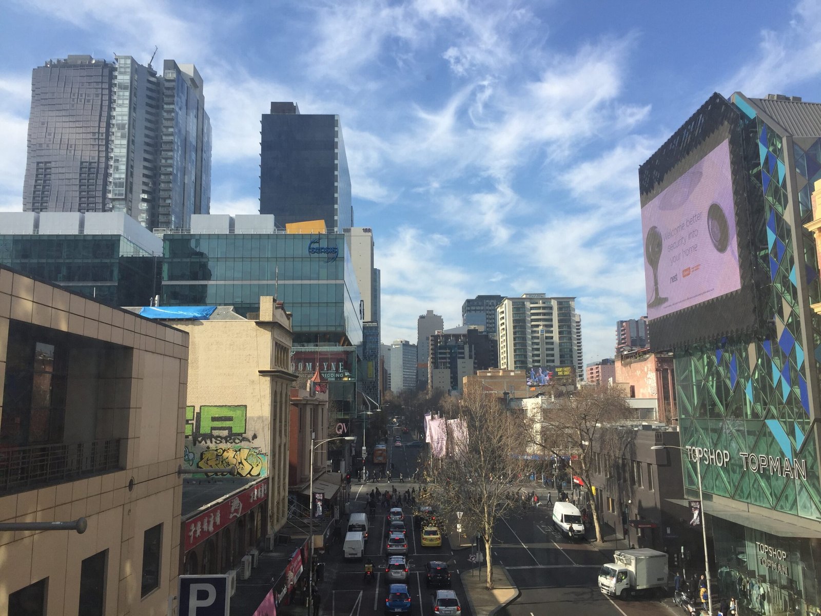 Calle de Melbourne, imagen ilustrativa para actualizar domicilio en VicRoads